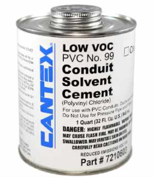 Cemento Solvente PVC CNTX-CMTO-946ML | Pegamento Profesional 946 ml para Tubería y Accesorios Cédula 40/80