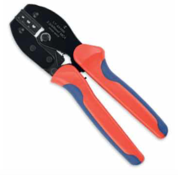 Crimpadora para Conectores MC4 14–10 AWG | IWI-CRIMPER-MC4-14/10AWG | Herramienta profesional para instalaciones solares