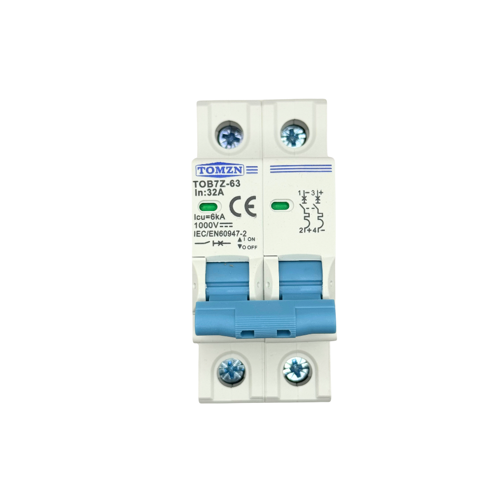 Interruptor Termomagnético Dc 1000v Solar Fotovoltaico