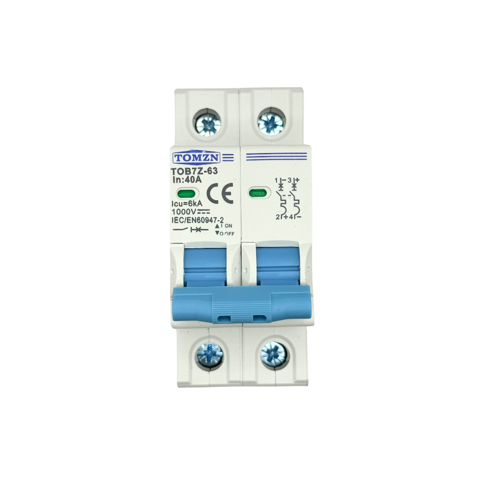 Interruptor Termomagnético Dc 1000v Solar Fotovoltaico
