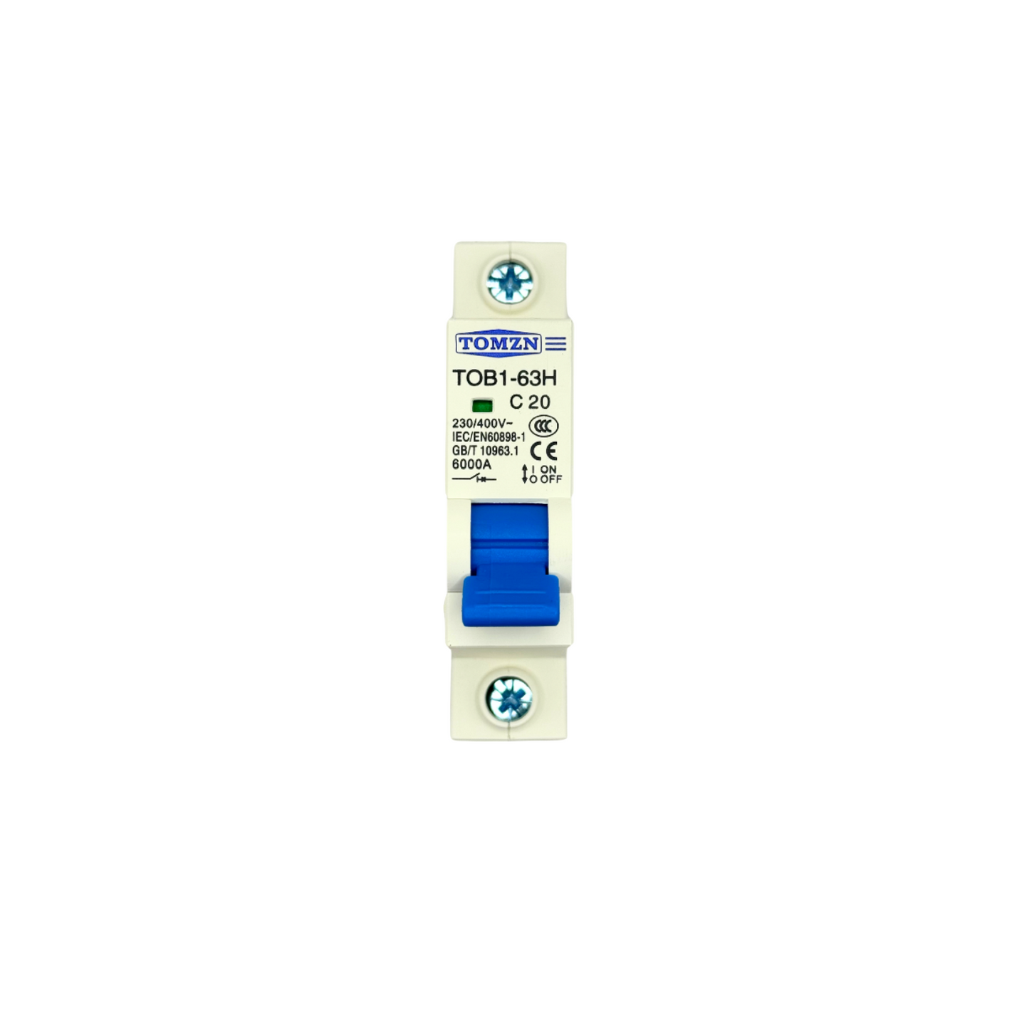 Interruptor Termomagnetico Riel Din 1 Polo Ac