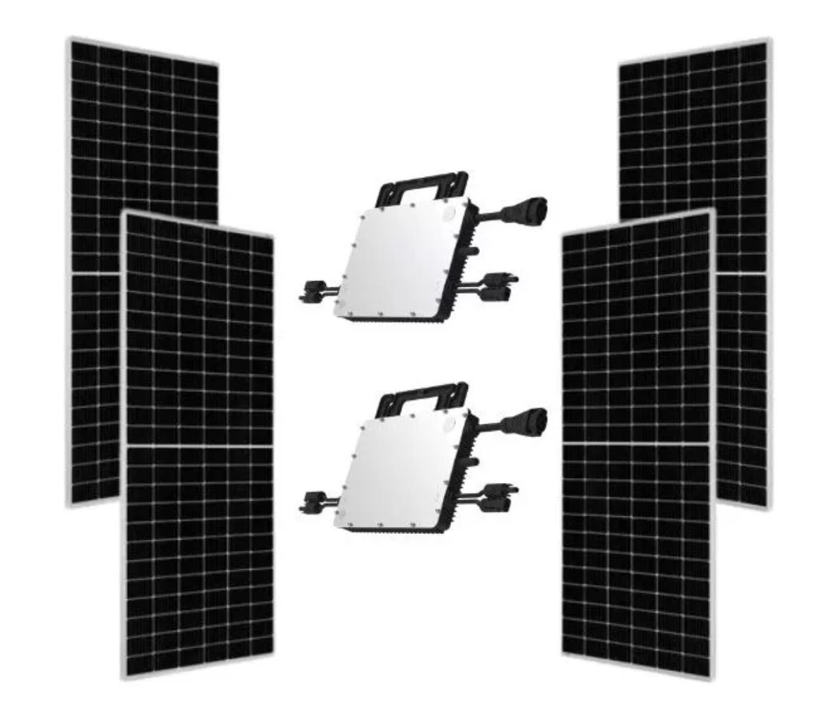 Kit 4 Paneles Solares - 600kwh Bimestrales 120v Monofasico