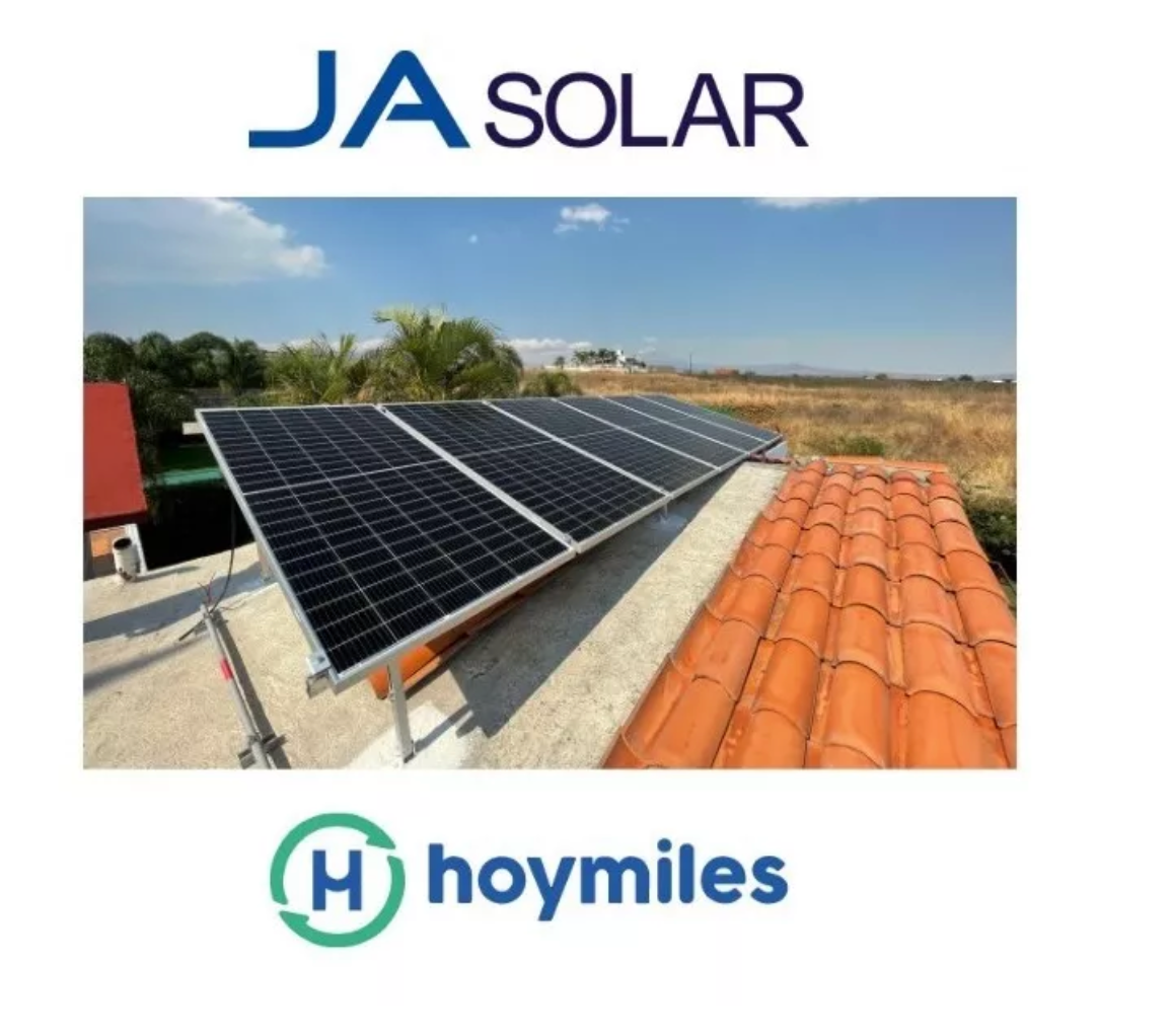 Kit 4 Paneles Solares - 600kwh Bimestrales 120v Monofasico