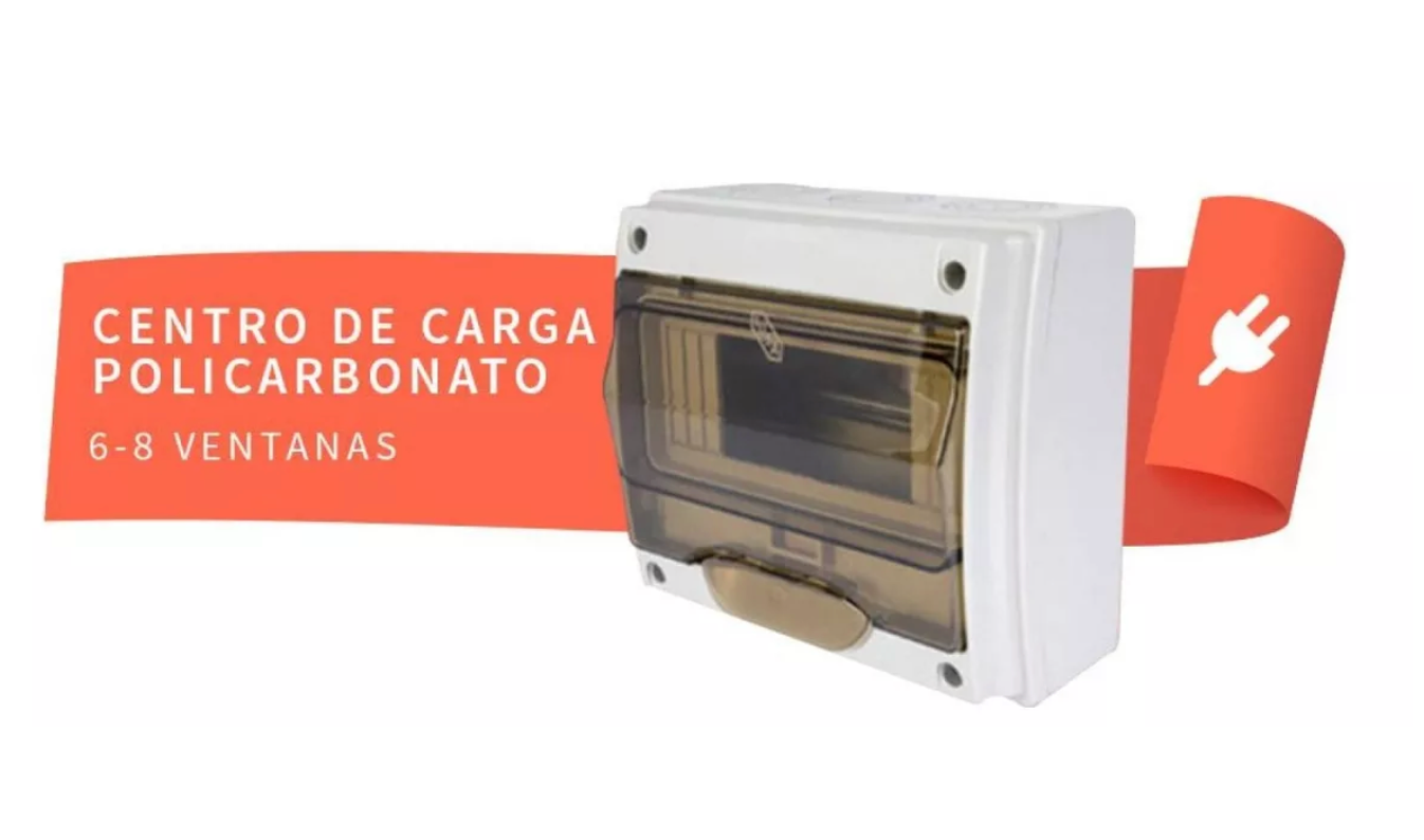 Gabinete Centro Carga Hasta 8 Espacios Riel-din Ip65 Iusa