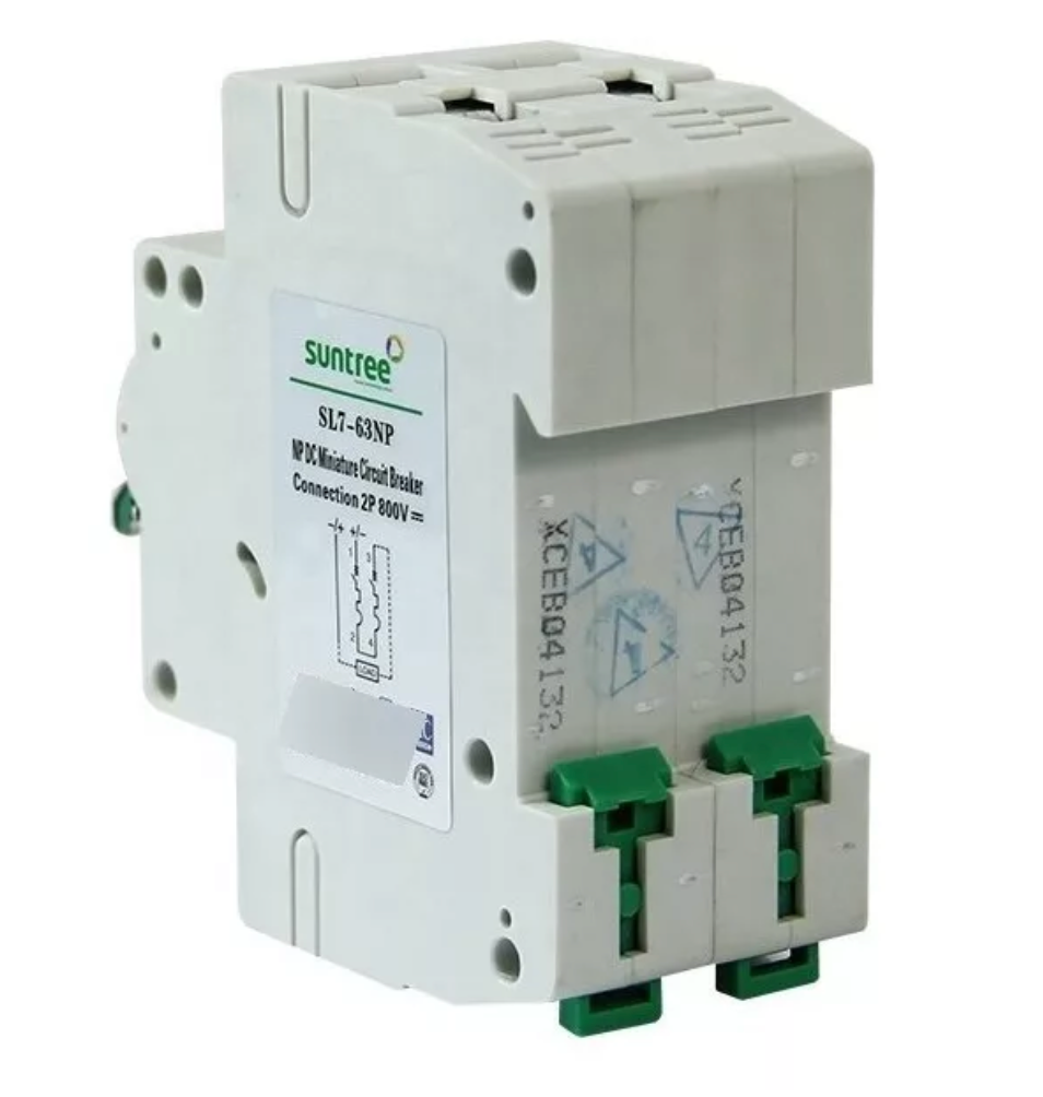 Interruptor Termomagnético Corriente Directa 550v 20a Solar