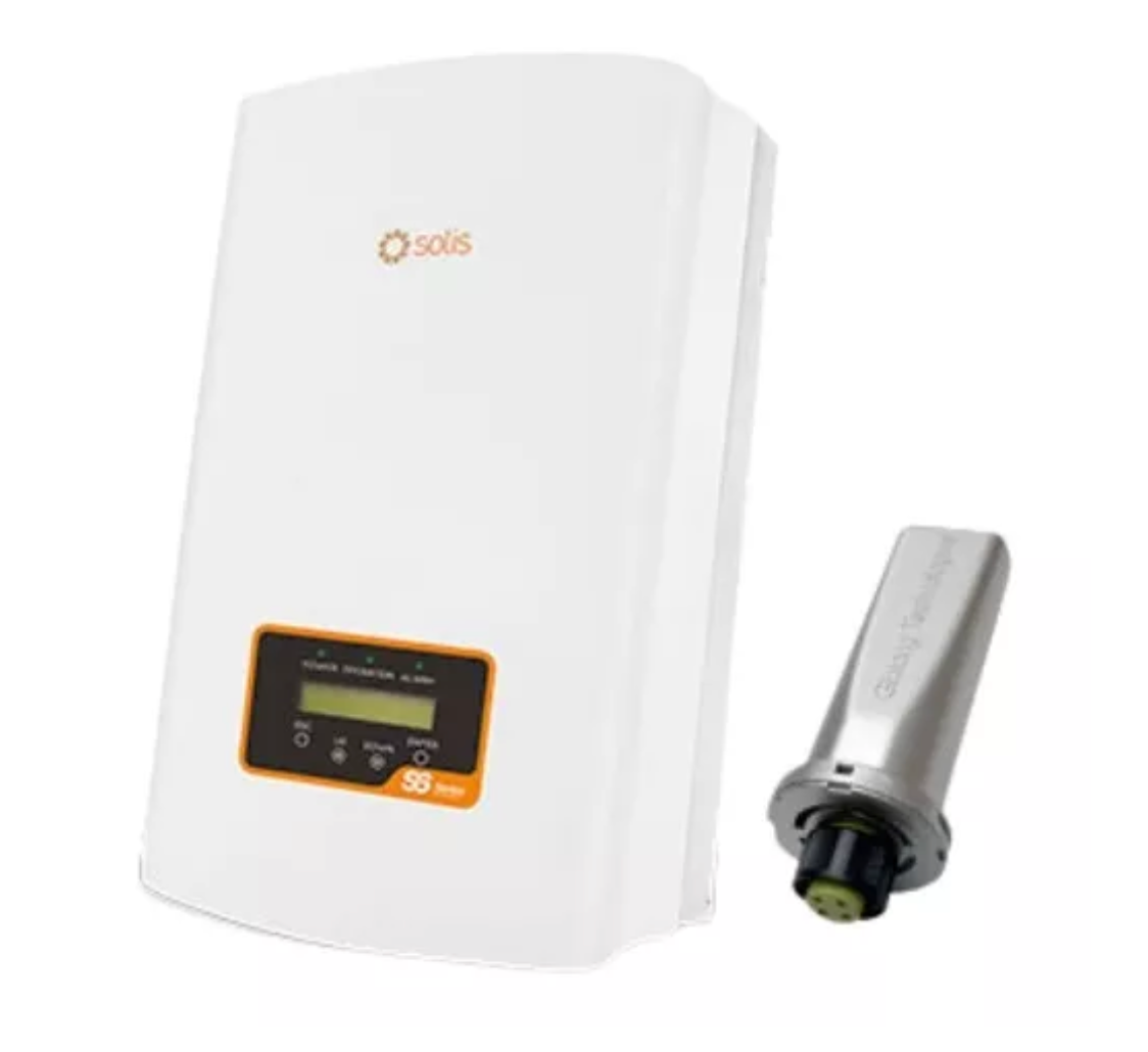 Inversor Solis De 5kw A 220v, 2 Mppt, 2 Fases Con Wifi