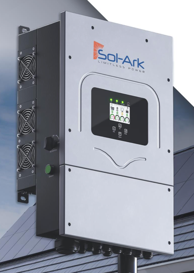 Solar Ark Inversor Sol-Ark 8K 120/230V | Inversor Híbrido 8 kW – ADNSOLAR STORE