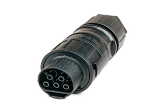Enphase QD-CONN-M — Conector Macho Field-Wireable para Cable QD Trifásico