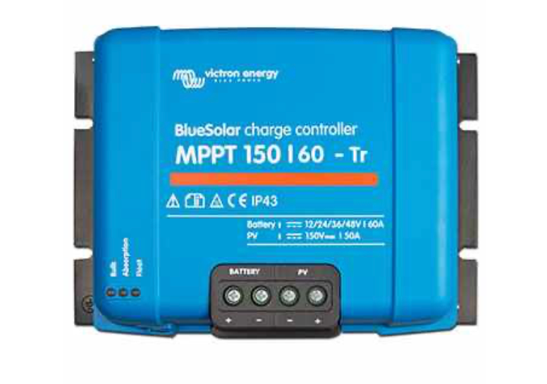 Controlador Solar MPPT Victron BlueSolar 150/60 – 60A 12/24/48V Alta Eficiencia y Conectividad Avanzada