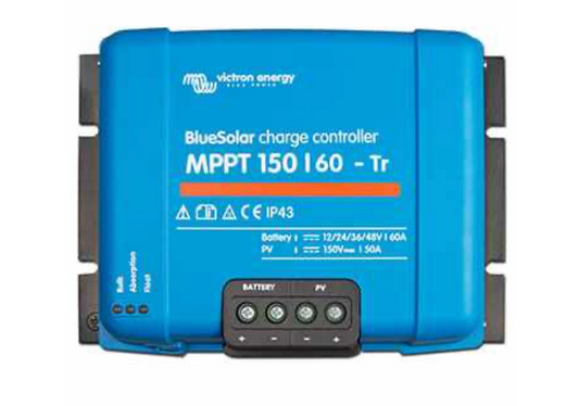 Controlador Solar MPPT Victron BlueSolar 150/60 – 60A 12/24/48V Alta Eficiencia y Conectividad Avanzada