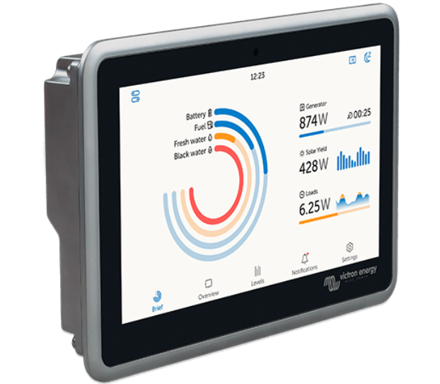 Centro de Control Victron Ekrano GX – Monitoreo Avanzado con Pantalla Integrada