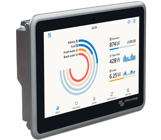 Centro de Control Victron Ekrano GX – Monitoreo Avanzado con Pantalla Integrada