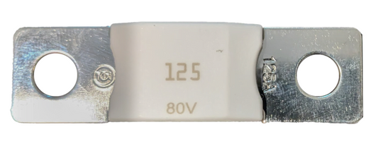 Fusible Victron MEGA 125A / 80V (VIC-MEGA-FUSE-125A/80V) – Protección de Alta Corriente para Sistemas Solares DC