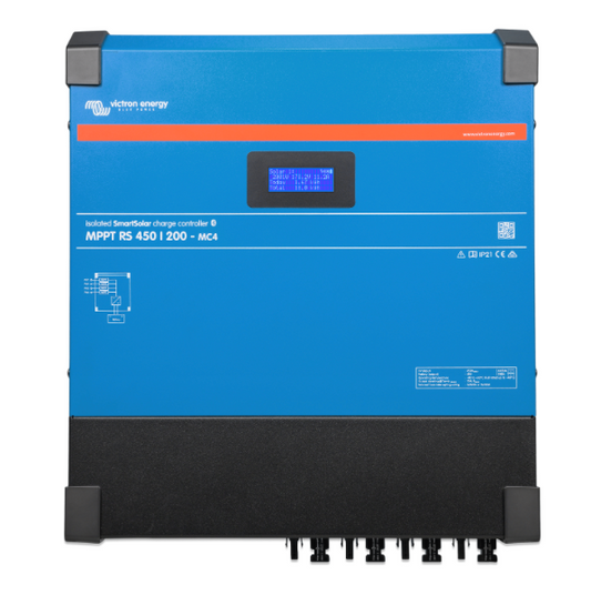 Controlador Solar Victron SmartSolar MPPT 450/200 MC4 – 200A 12/24/48V / Alta Potencia / Bluetooth Integrado