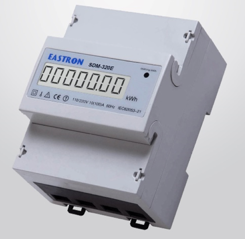 Medidor de Energía Trifásico PV-SDM-320E | Modbus RS485 para Monitoreo en Sistemas Solares