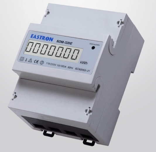 Medidor de Energía Trifásico PV-SDM-320E | Modbus RS485 para Monitoreo en Sistemas Solares