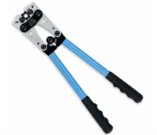 Crimpadora a Batería para Terminales 8–1/0 AWG | IWI-CRIMPER-BATTERM-8-1/0AWG | Herramienta profesional para instalación solar