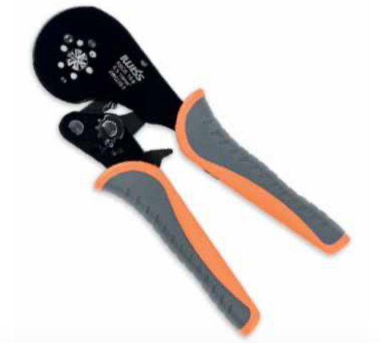 Crimpadora para Terminales Tipo Férula 12–5 AWG | IWI-CRIMPER-FERRU-12/5AWG | Herramienta profesional para instalación solar