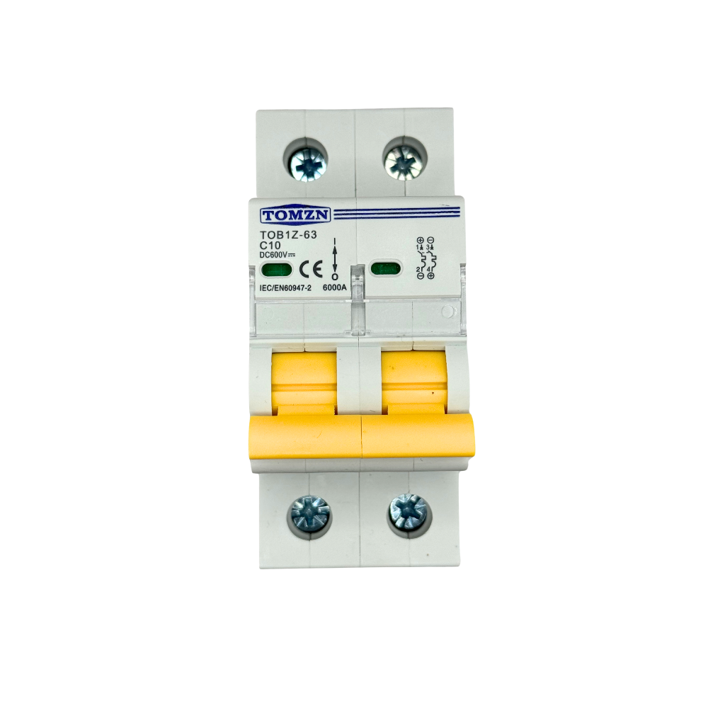 Interruptor Termomagnetico Dc Solar Fotovoltaico 600v