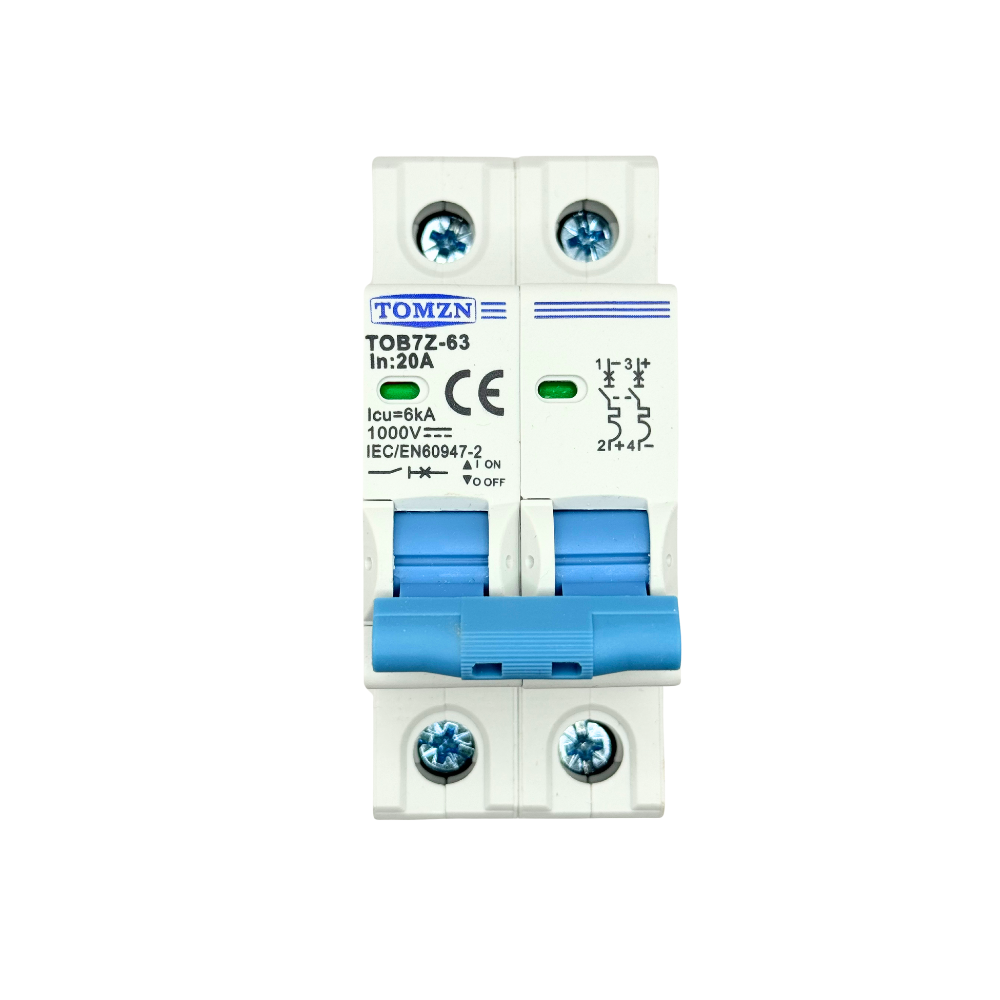 Interruptor Termomagnético Dc 1000v Solar Fotovoltaico