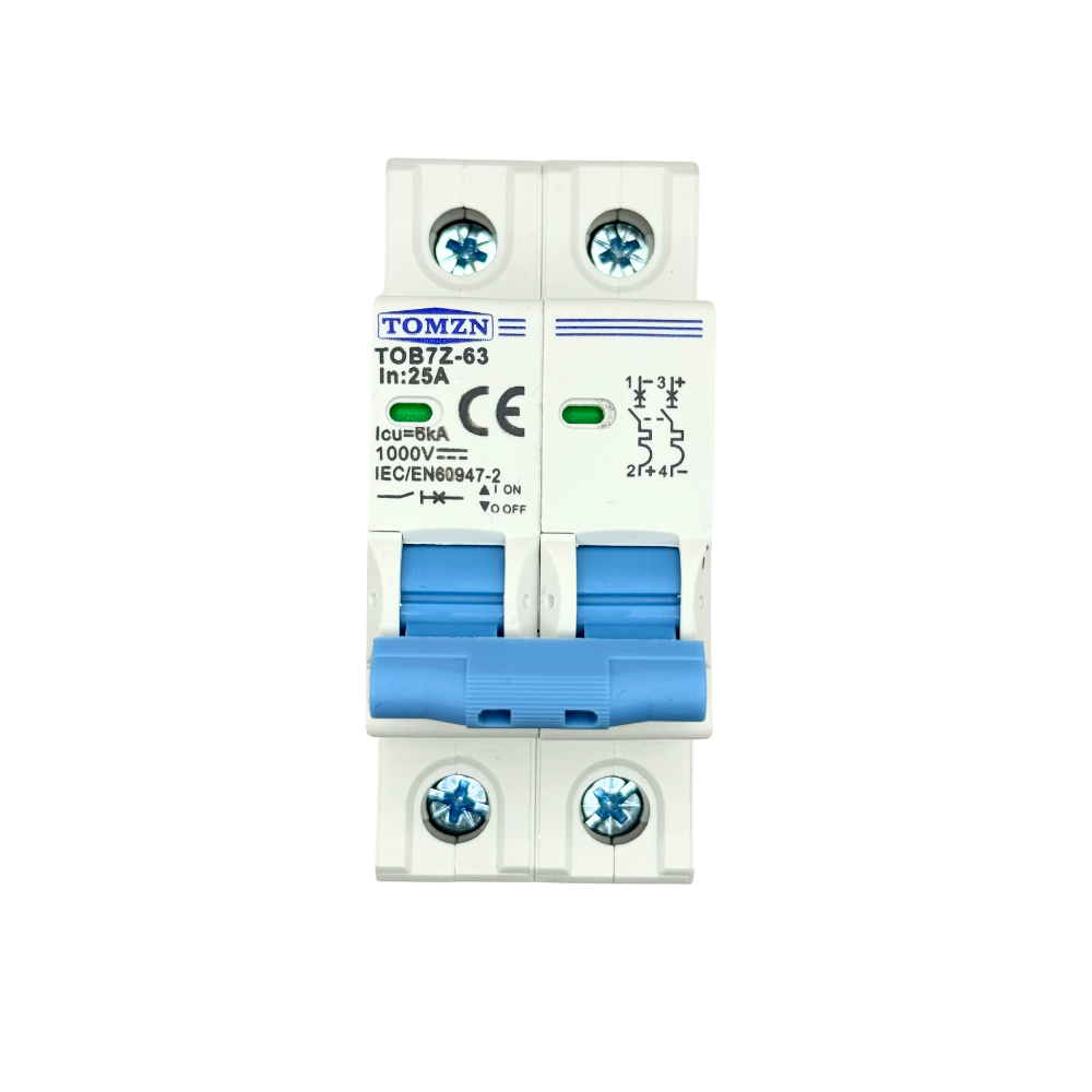 Interruptor Termomagnético Dc 1000v Solar Fotovoltaico