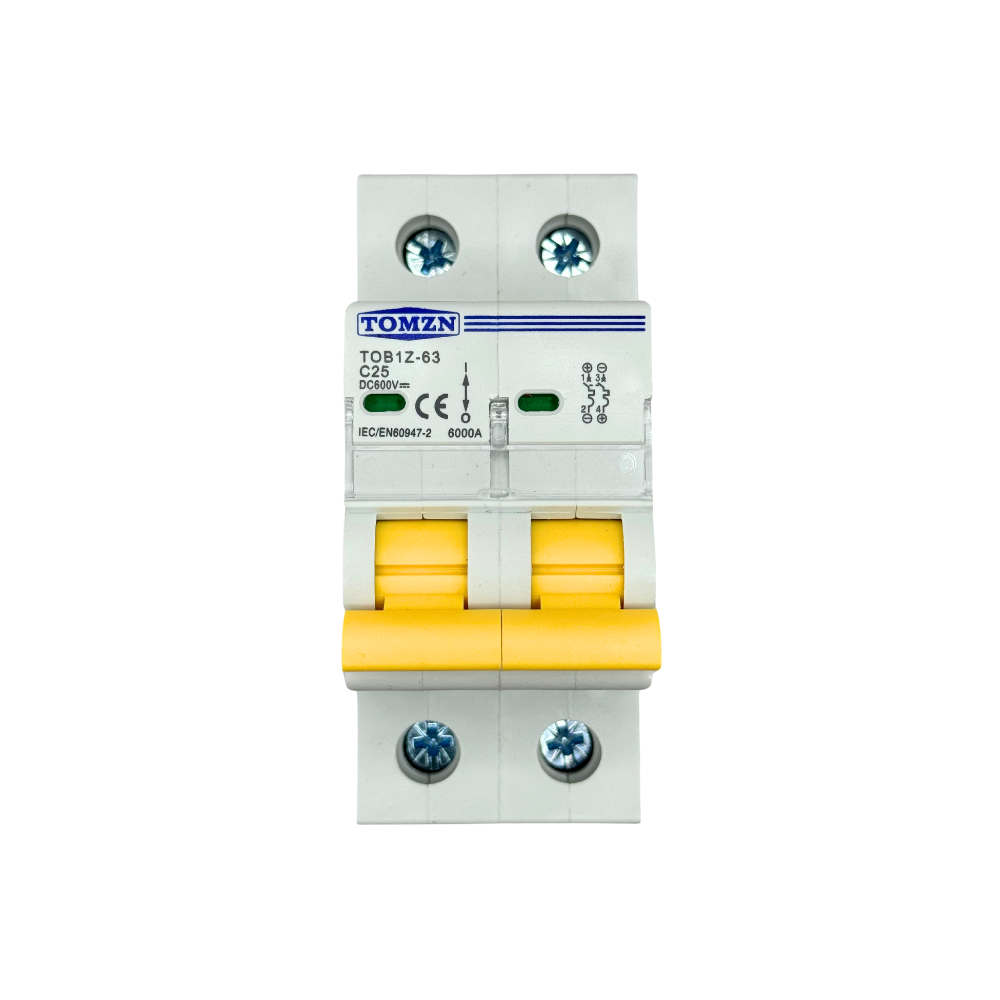 Interruptor Termomagnetico Dc Solar Fotovoltaico 600v