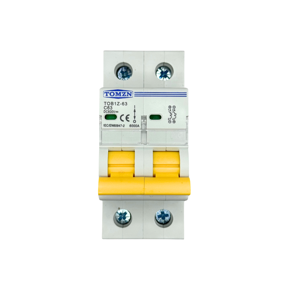 Interruptor Termomagnetico Dc Solar Fotovoltaico 600v
