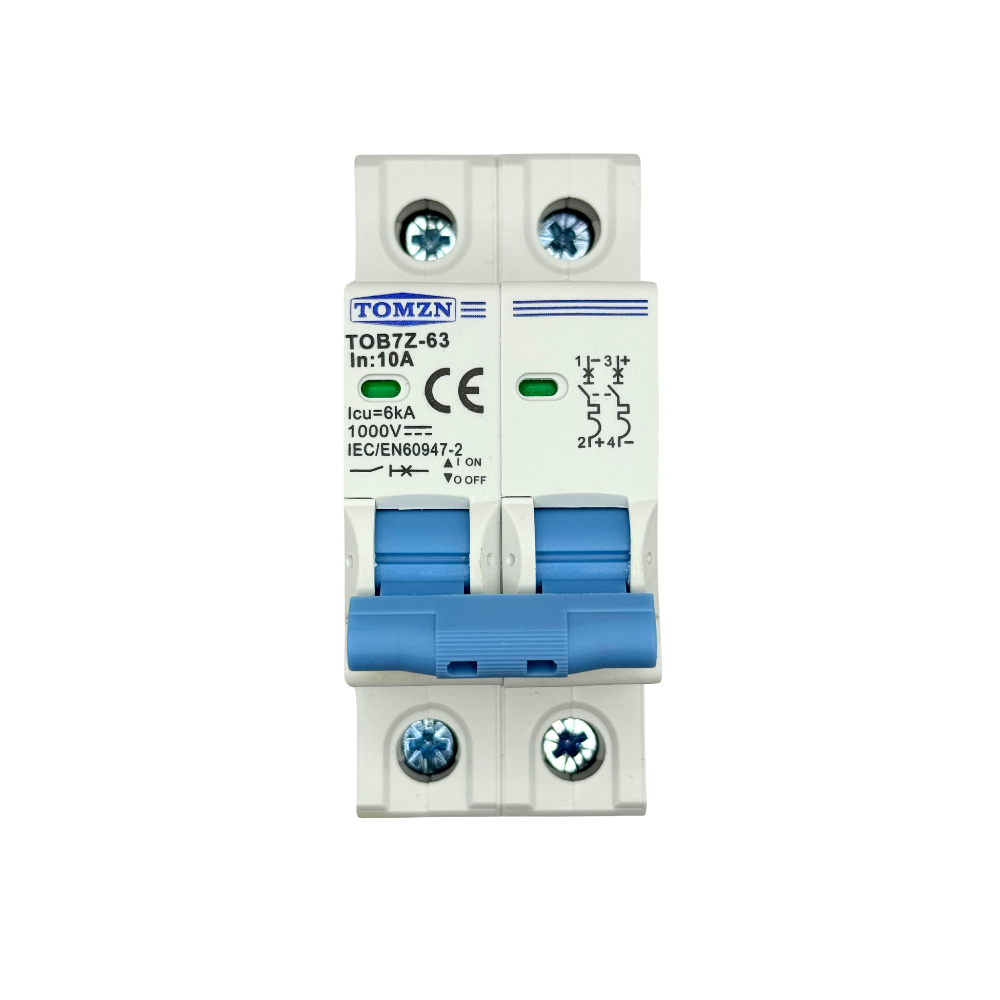 Interruptor Termomagnético Dc 1000v Solar Fotovoltaico
