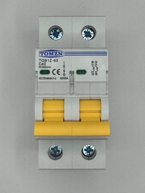 Interruptor Termomagnetico Dc Solar Fotovoltaico 600v